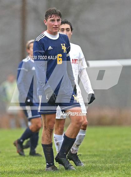Thumbnail 3 in Portland vs Haddam-Killingworth (SLC Semifinal) photogallery.