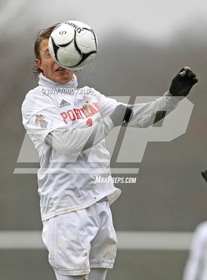Thumbnail 3 in Portland vs Haddam-Killingworth (SLC Semifinal) photogallery.