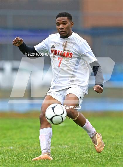 Thumbnail 2 in Portland vs Haddam-Killingworth (SLC Semifinal) photogallery.