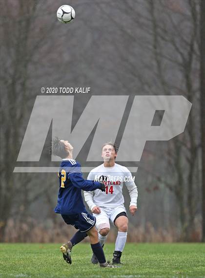 Thumbnail 1 in Portland vs Haddam-Killingworth (SLC Semifinal) photogallery.