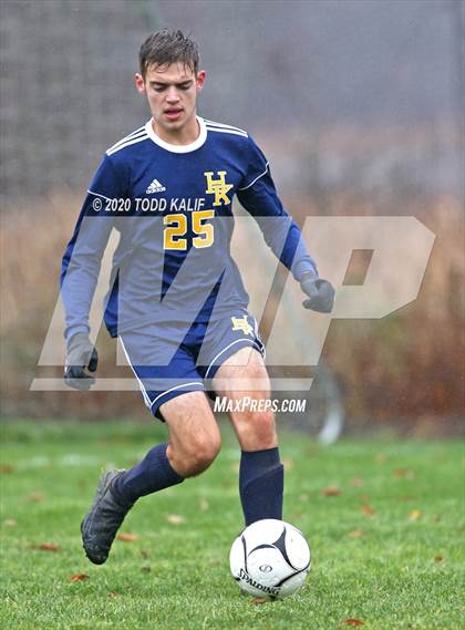 Thumbnail 1 in Portland vs Haddam-Killingworth (SLC Semifinal) photogallery.