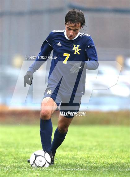 Thumbnail 1 in Portland vs Haddam-Killingworth (SLC Semifinal) photogallery.