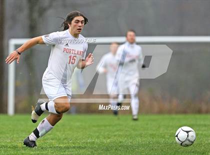 Thumbnail 2 in Portland vs Haddam-Killingworth (SLC Semifinal) photogallery.
