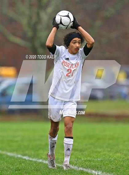 Thumbnail 3 in Portland vs Haddam-Killingworth (SLC Semifinal) photogallery.