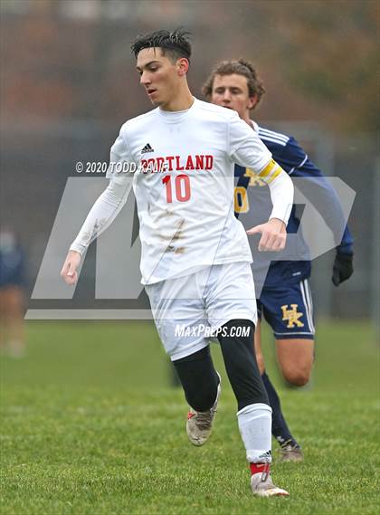 Thumbnail 2 in Portland vs Haddam-Killingworth (SLC Semifinal) photogallery.