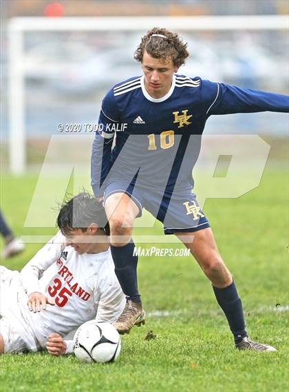 Thumbnail 2 in Portland vs Haddam-Killingworth (SLC Semifinal) photogallery.