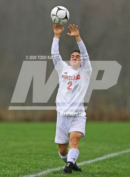 Thumbnail 3 in Portland vs Haddam-Killingworth (SLC Semifinal) photogallery.
