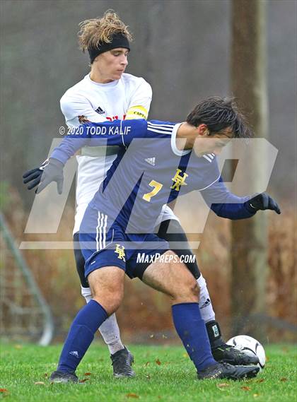 Thumbnail 1 in Portland vs Haddam-Killingworth (SLC Semifinal) photogallery.