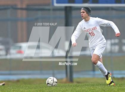 Thumbnail 2 in Portland vs Haddam-Killingworth (SLC Semifinal) photogallery.
