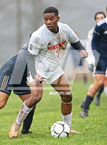 Thumbnail 3 in Portland vs Haddam-Killingworth (SLC Semifinal) photogallery.