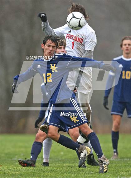 Thumbnail 2 in Portland vs Haddam-Killingworth (SLC Semifinal) photogallery.