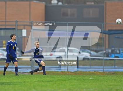 Thumbnail 1 in Portland vs Haddam-Killingworth (SLC Semifinal) photogallery.