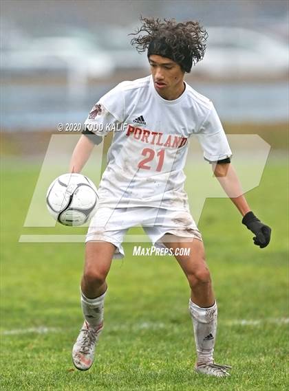 Thumbnail 1 in Portland vs Haddam-Killingworth (SLC Semifinal) photogallery.