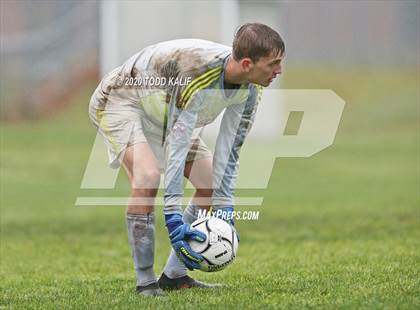 Thumbnail 2 in Portland vs Haddam-Killingworth (SLC Semifinal) photogallery.