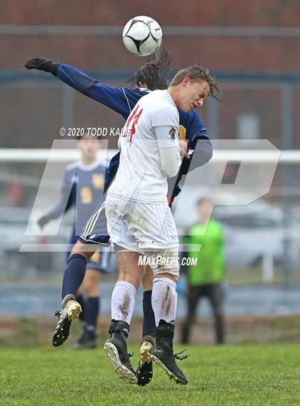 Thumbnail 2 in Portland vs Haddam-Killingworth (SLC Semifinal) photogallery.