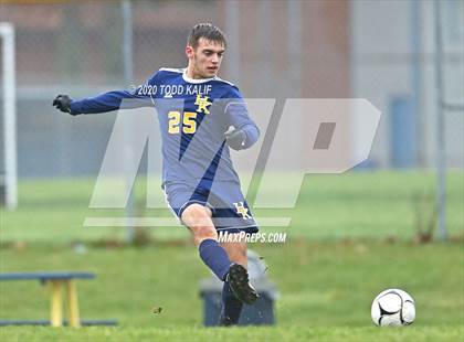 Thumbnail 3 in Portland vs Haddam-Killingworth (SLC Semifinal) photogallery.