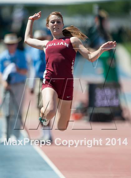 Thumbnail 1 in CIF Track and Field State Championship Prelims (Friday Girls Events) photogallery.