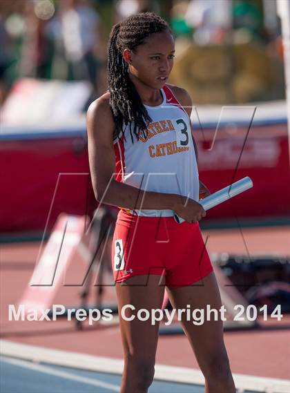 Thumbnail 1 in CIF Track and Field State Championship Prelims (Friday Girls Events) photogallery.