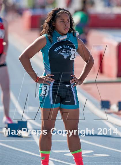 Thumbnail 1 in CIF Track and Field State Championship Prelims (Friday Girls Events) photogallery.