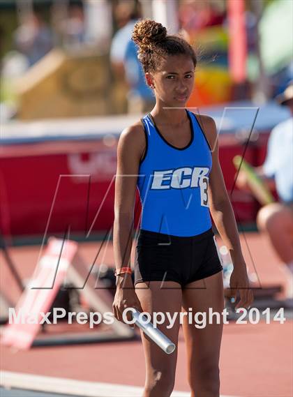 Thumbnail 3 in CIF Track and Field State Championship Prelims (Friday Girls Events) photogallery.