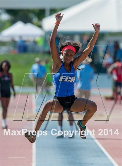 Thumbnail 3 in CIF Track and Field State Championship Prelims (Friday Girls Events) photogallery.