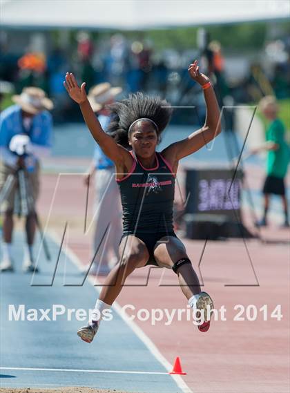 Thumbnail 1 in CIF Track and Field State Championship Prelims (Friday Girls Events) photogallery.