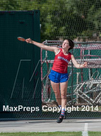 Thumbnail 2 in CIF Track and Field State Championship Prelims (Friday Girls Events) photogallery.