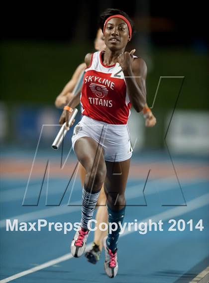 Thumbnail 1 in CIF Track and Field State Championship Prelims (Friday Girls Events) photogallery.