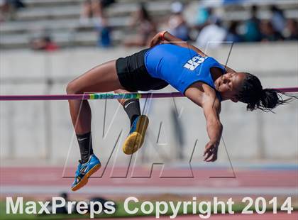 Thumbnail 3 in CIF Track and Field State Championship Prelims (Friday Girls Events) photogallery.