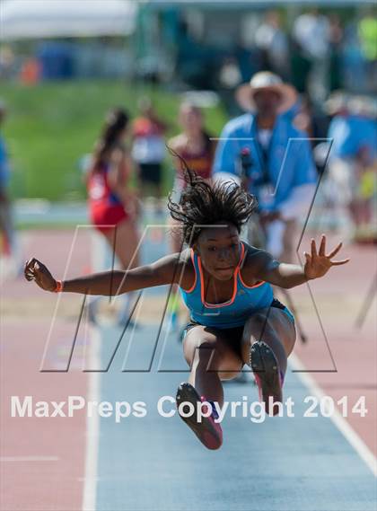 Thumbnail 1 in CIF Track and Field State Championship Prelims (Friday Girls Events) photogallery.