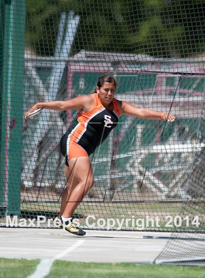 Thumbnail 2 in CIF Track and Field State Championship Prelims (Friday Girls Events) photogallery.