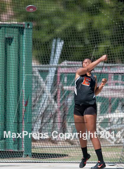 Thumbnail 1 in CIF Track and Field State Championship Prelims (Friday Girls Events) photogallery.