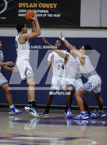 Thumbnail 3 in Loyola vs  Culver City (Rose City Roundball Classic) photogallery.