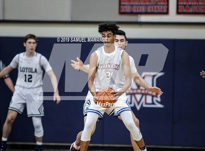 Thumbnail 2 in Loyola vs  Culver City (Rose City Roundball Classic) photogallery.