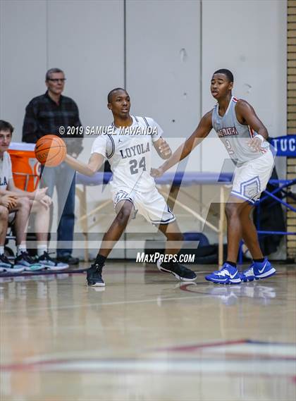 Thumbnail 1 in Loyola vs  Culver City (Rose City Roundball Classic) photogallery.