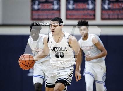Thumbnail 2 in Loyola vs  Culver City (Rose City Roundball Classic) photogallery.