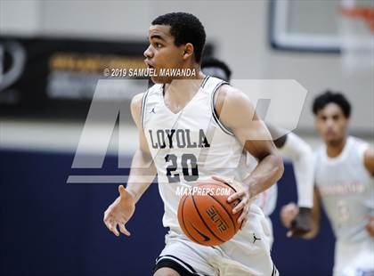 Thumbnail 1 in Loyola vs  Culver City (Rose City Roundball Classic) photogallery.