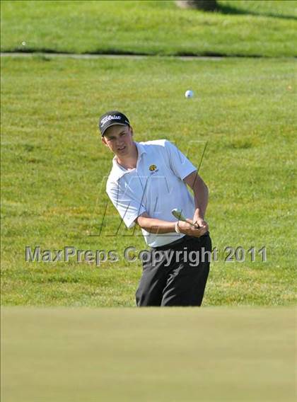 Thumbnail 2 in CIF SJS Masters Boys Golf Championships photogallery.