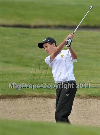 Thumbnail 1 in CIF SJS Masters Boys Golf Championships photogallery.