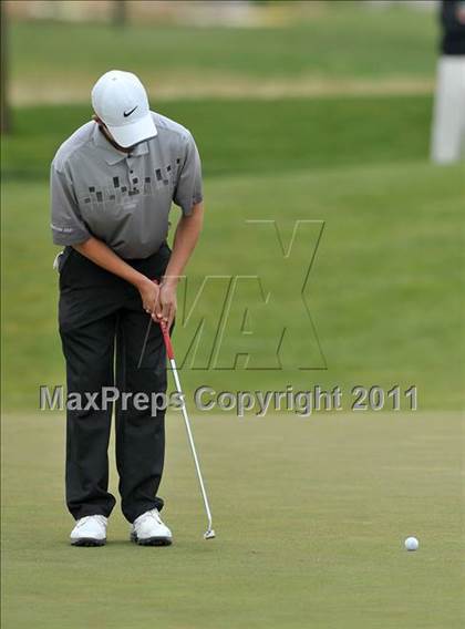 Thumbnail 3 in CIF SJS Masters Boys Golf Championships photogallery.