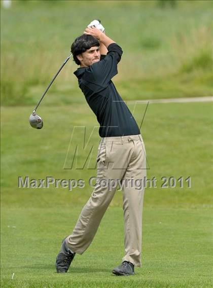 Thumbnail 2 in CIF SJS Masters Boys Golf Championships photogallery.