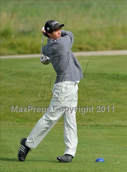 Thumbnail 2 in CIF SJS Masters Boys Golf Championships photogallery.