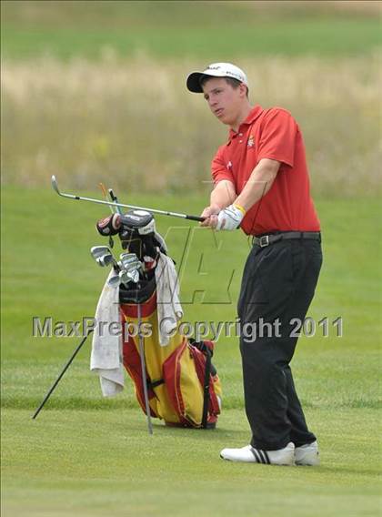 Thumbnail 2 in CIF SJS Masters Boys Golf Championships photogallery.