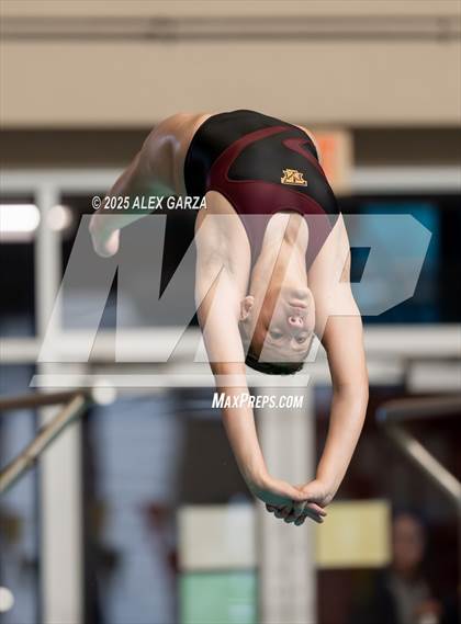 Thumbnail 1 in UIL 4A Girls Diving Prelims and Finals photogallery.