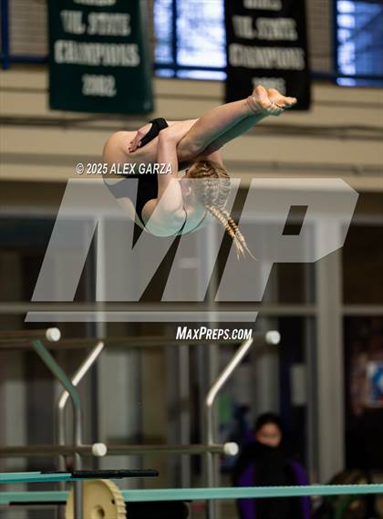Thumbnail 3 in UIL 4A Girls Diving Prelims and Finals photogallery.