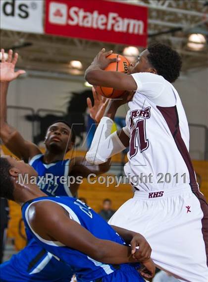 Thumbnail 3 in Fort Bend Kempner vs Chavez (McDonald's Texas Invitational) photogallery.