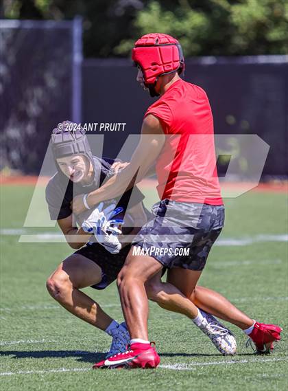 Thumbnail 3 in Analy vs San Rafael (D1 Bound Academy 7 on 7 Tournament) photogallery.