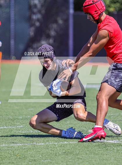 Thumbnail 2 in Analy vs San Rafael (D1 Bound Academy 7 on 7 Tournament) photogallery.