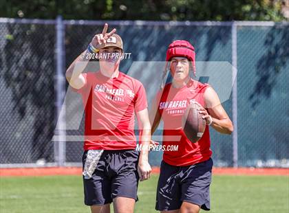 Thumbnail 3 in Analy vs San Rafael (D1 Bound Academy 7 on 7 Tournament) photogallery.