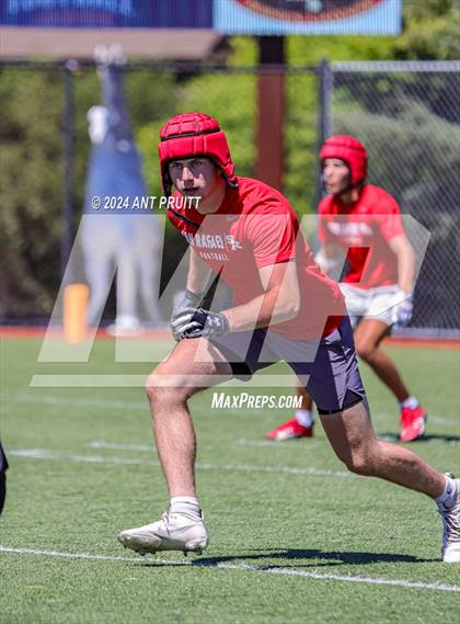Thumbnail 1 in Analy vs San Rafael (D1 Bound Academy 7 on 7 Tournament) photogallery.